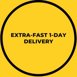 Extra-fast 1-day delivery